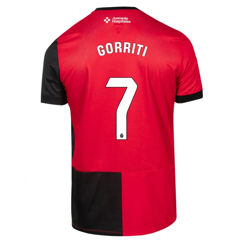 Danxen Damen Marcos Gorriti #7 Schwarz Rot Weiß Heimtrikot Trikot 2026/27 T-Shirt Schweiz
