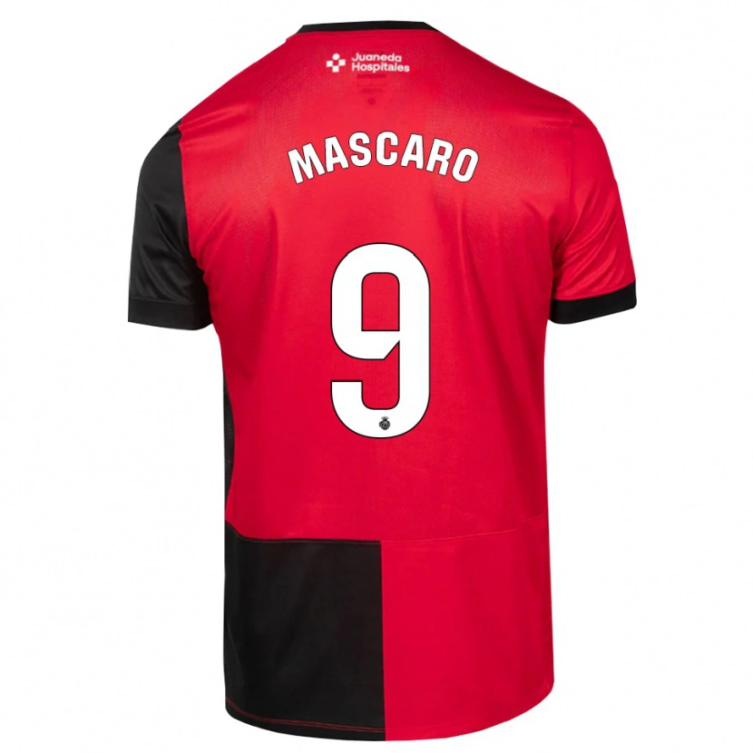Danxen Damen Pau Mascaró #9 Schwarz Rot Weiß Heimtrikot Trikot 2026/27 T-Shirt Schweiz
