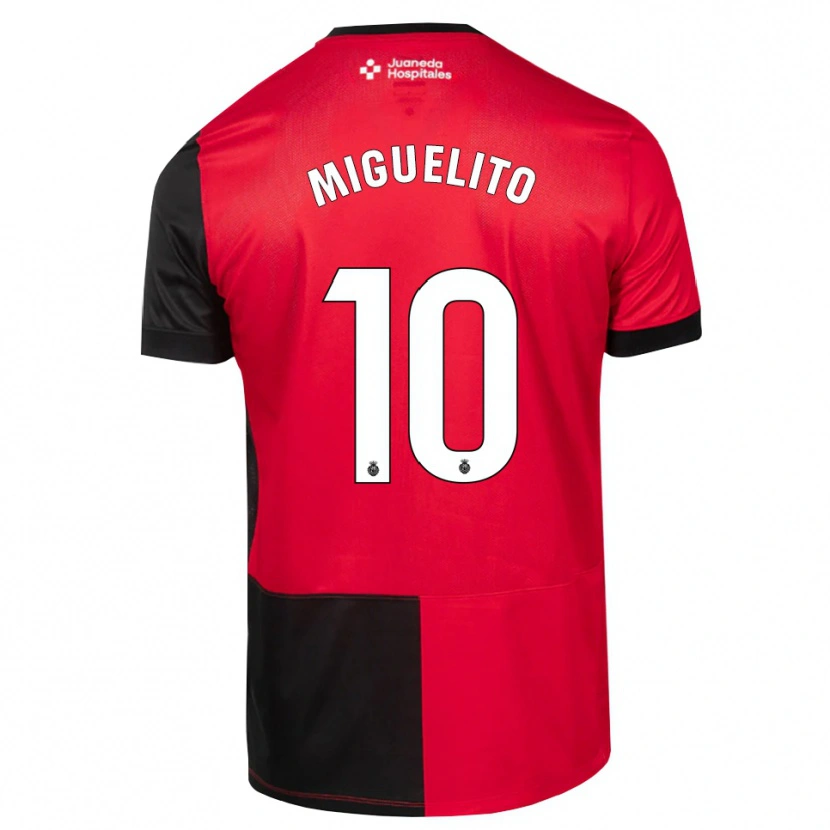 Danxen Damen Miguelito #10 Schwarz Rot Weiß Heimtrikot Trikot 2026/27 T-Shirt Schweiz