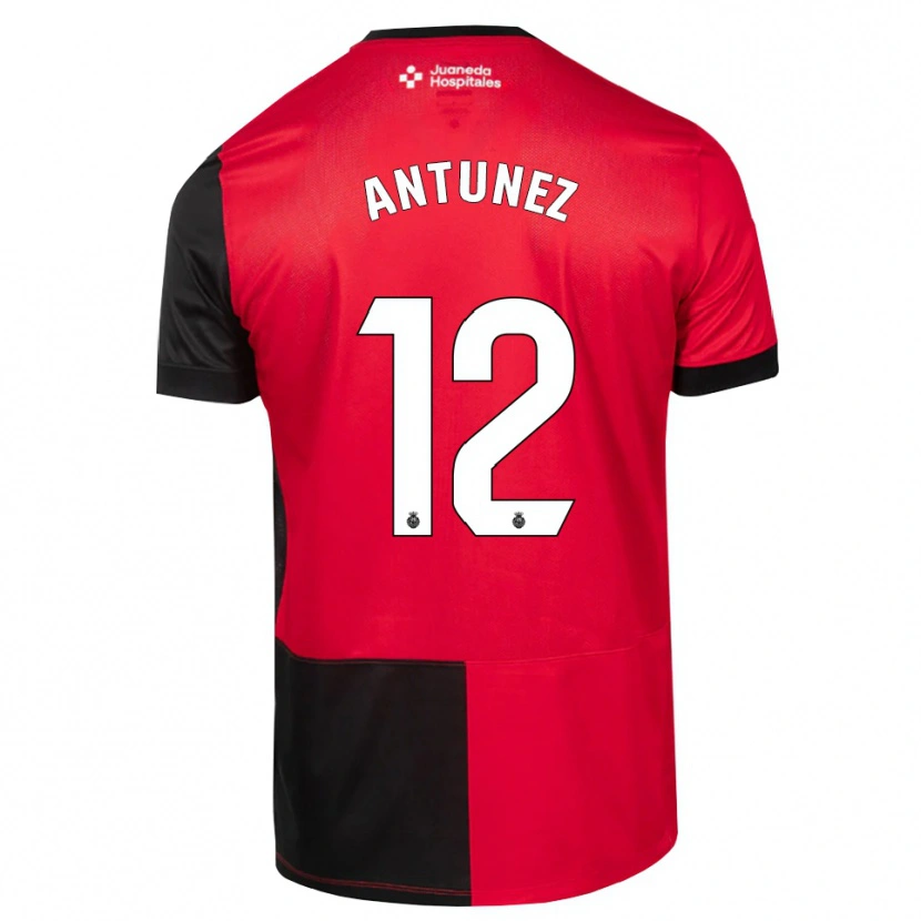 Danxen Damen Yahir Antúnez #12 Schwarz Rot Weiß Heimtrikot Trikot 2026/27 T-Shirt Schweiz