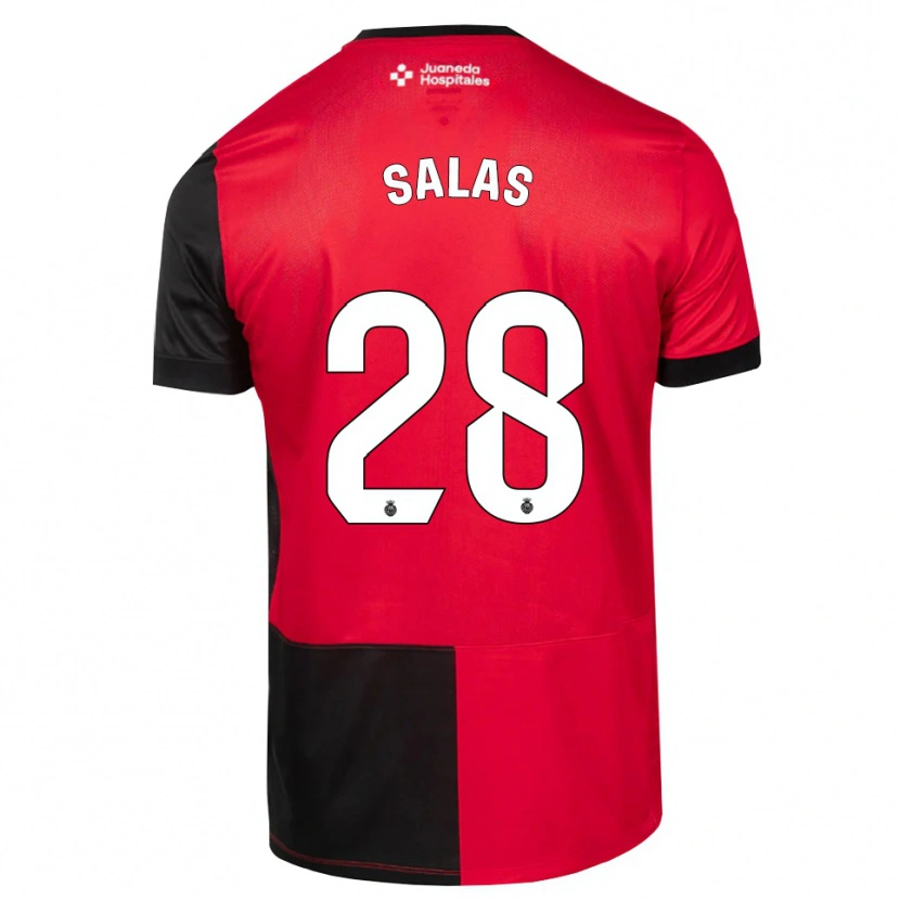 Danxen Damen Jan Salas #28 Schwarz Rot Weiß Heimtrikot Trikot 2026/27 T-Shirt Schweiz