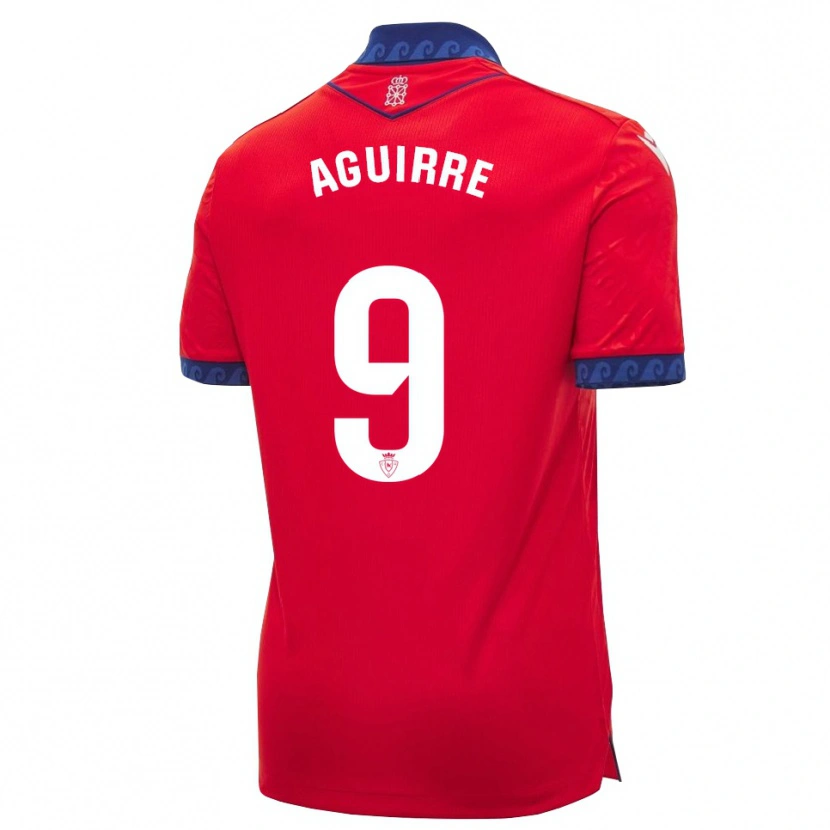 Danxen Damen Jorge Aguirre #9 Rot Marineblau Weiß Heimtrikot Trikot 2026/27 T-Shirt Schweiz