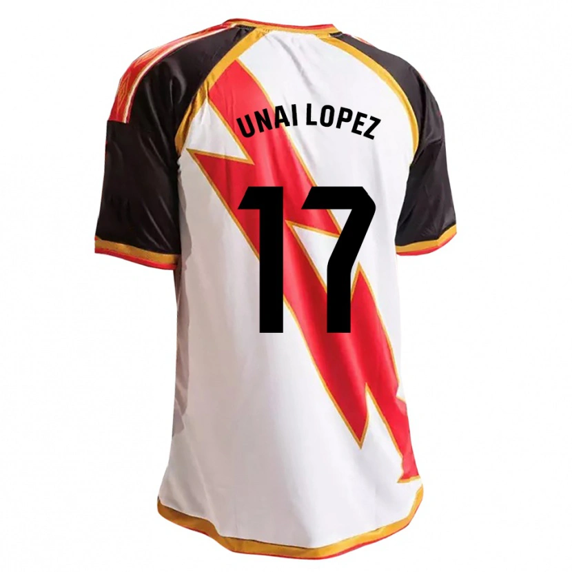 Danxen Damen Unai López #17 Schwarz Rot Weiß Gold Heimtrikot Trikot 2026/27 T-Shirt Schweiz