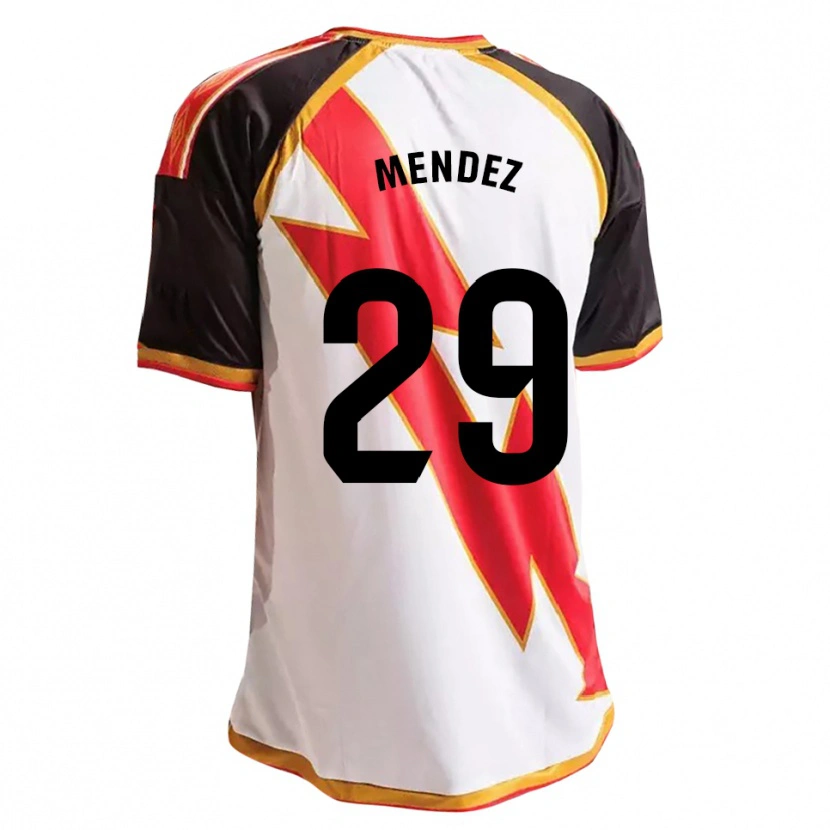 Danxen Damen Diego Méndez #29 Schwarz Rot Weiß Gold Heimtrikot Trikot 2026/27 T-Shirt Schweiz