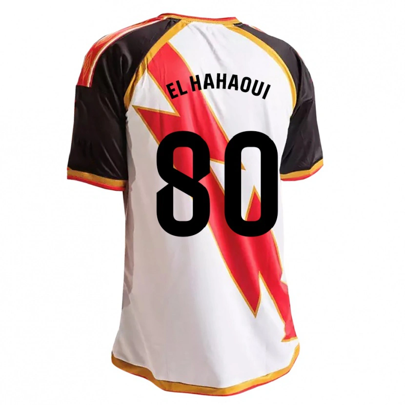 Danxen Damen Ayman El Hahaoui #80 Schwarz Rot Weiß Gold Heimtrikot Trikot 2026/27 T-Shirt Schweiz
