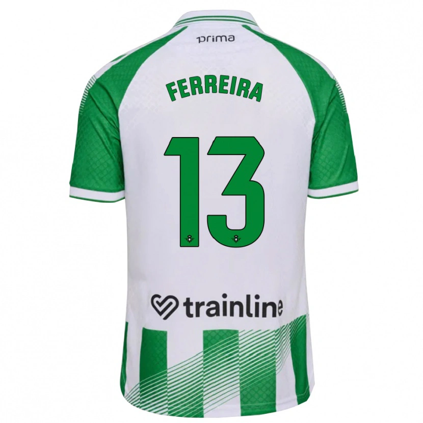 Danxen Damen Kilian Ferreira #13 Hellgrün Schwarz Weiß Heimtrikot Trikot 2026/27 T-Shirt Schweiz