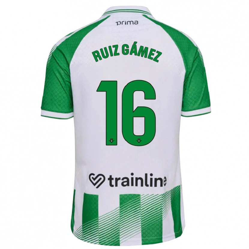 Danxen Damen María Ruiz #16 Hellgrün Schwarz Weiß Heimtrikot Trikot 2026/27 T-Shirt Schweiz