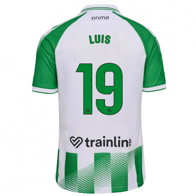 Danxen Damen Jorge Luis #19 Hellgrün Schwarz Weiß Heimtrikot Trikot 2026/27 T-Shirt Schweiz
