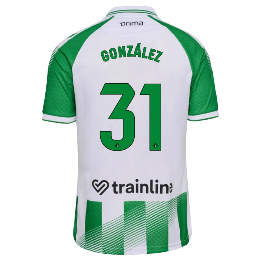 Danxen Damen Manu González #31 Hellgrün Schwarz Weiß Heimtrikot Trikot 2026/27 T-Shirt Schweiz