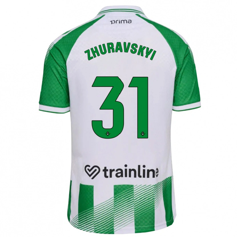 Danxen Damen Yan Zhuravskyi #31 Hellgrün Schwarz Weiß Heimtrikot Trikot 2026/27 T-Shirt Schweiz