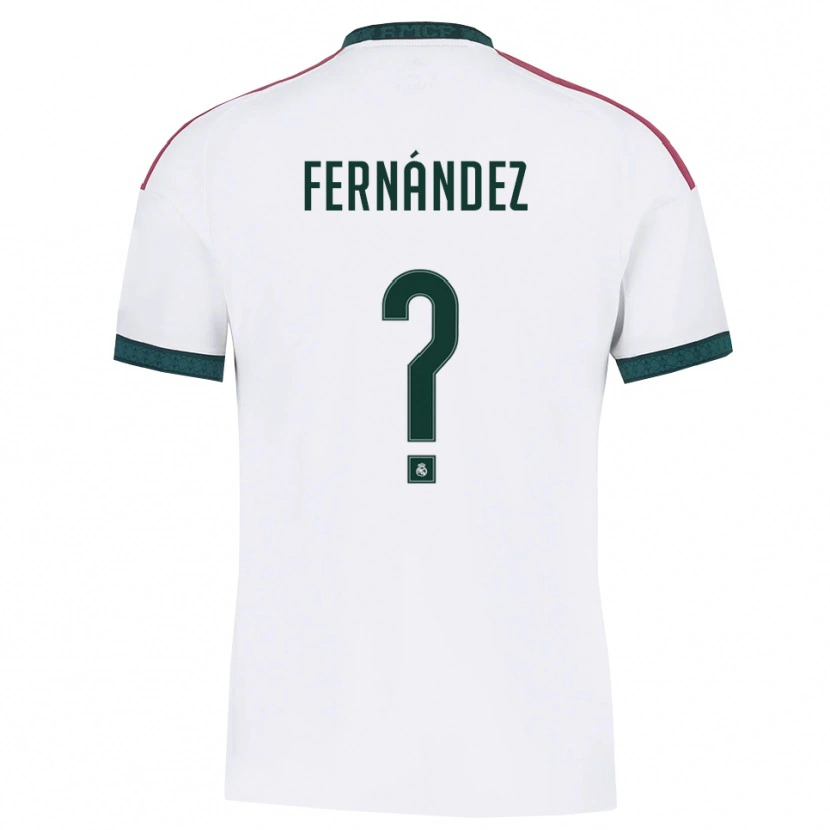 Danxen Damen Hugo Fernández #0 Dunkelgrün Weiß Rot Heimtrikot Trikot 2026/27 T-Shirt Schweiz