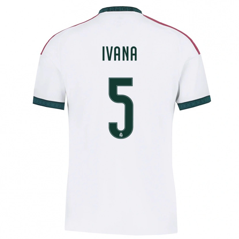 Danxen Damen Ivana Andres #5 Dunkelgrün Weiß Rot Heimtrikot Trikot 2026/27 T-Shirt Schweiz