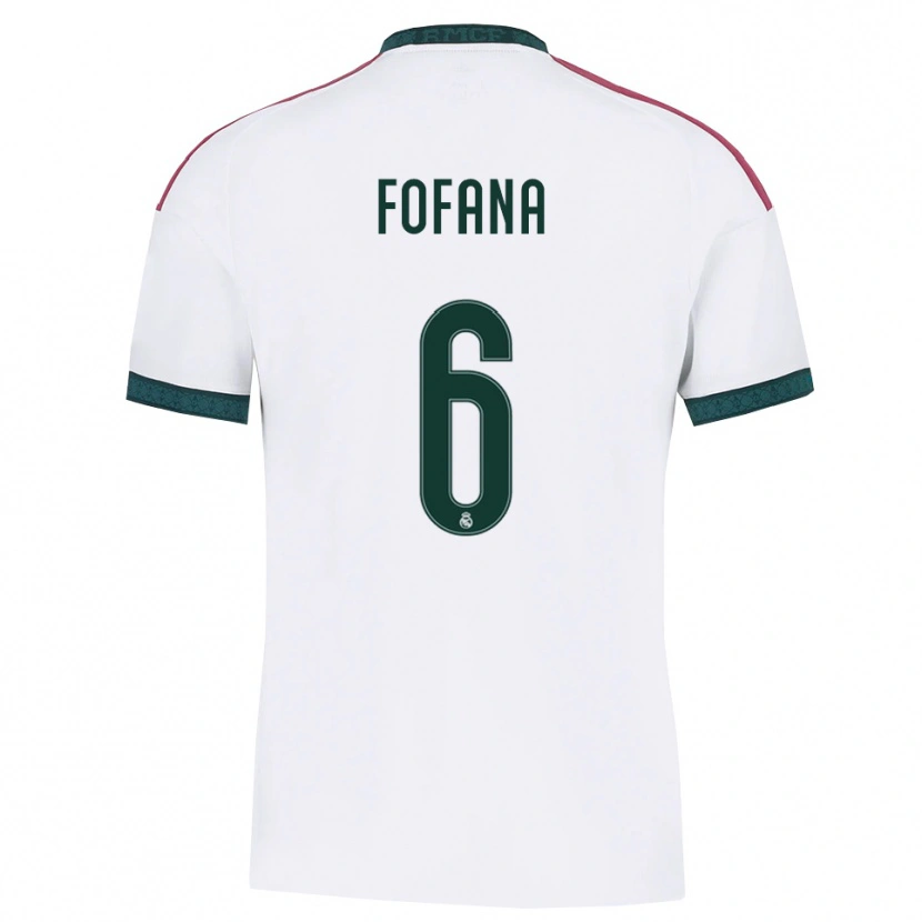 Danxen Damen Cherif Fofana #6 Dunkelgrün Weiß Rot Heimtrikot Trikot 2026/27 T-Shirt Schweiz