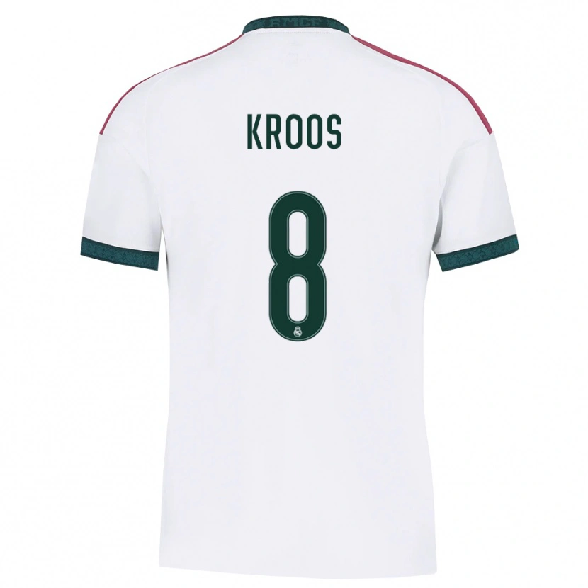 Danxen Damen Toni Kroos #8 Dunkelgrün Weiß Rot Heimtrikot Trikot 2026/27 T-Shirt Schweiz