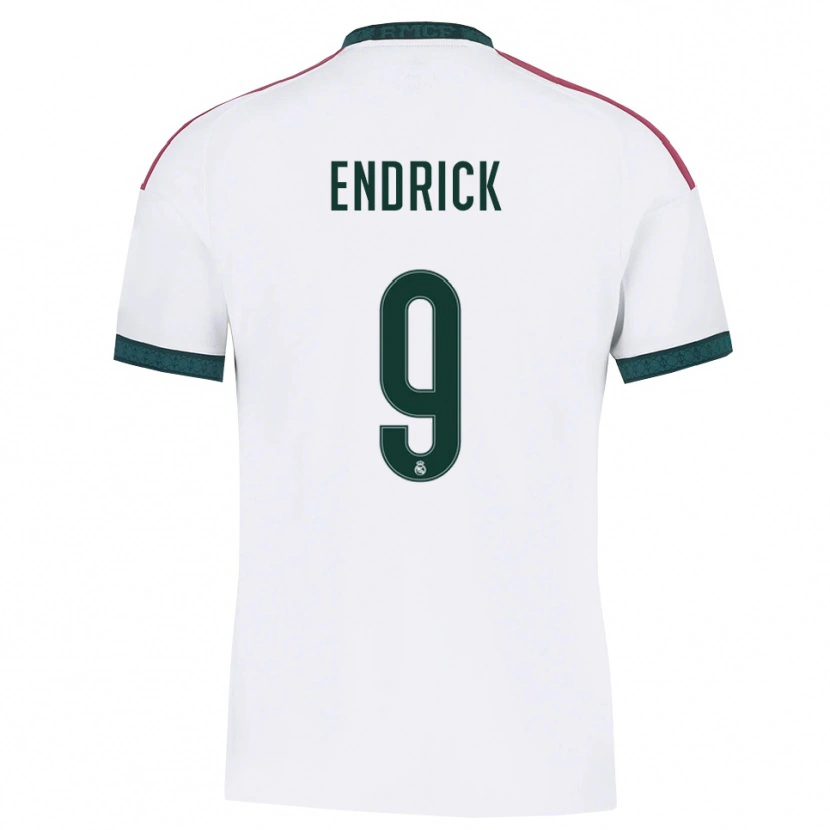 Danxen Damen Endrick Felipe Moreira De Sousa #9 Dunkelgrün Weiß Rot Heimtrikot Trikot 2026/27 T-Shirt Schweiz