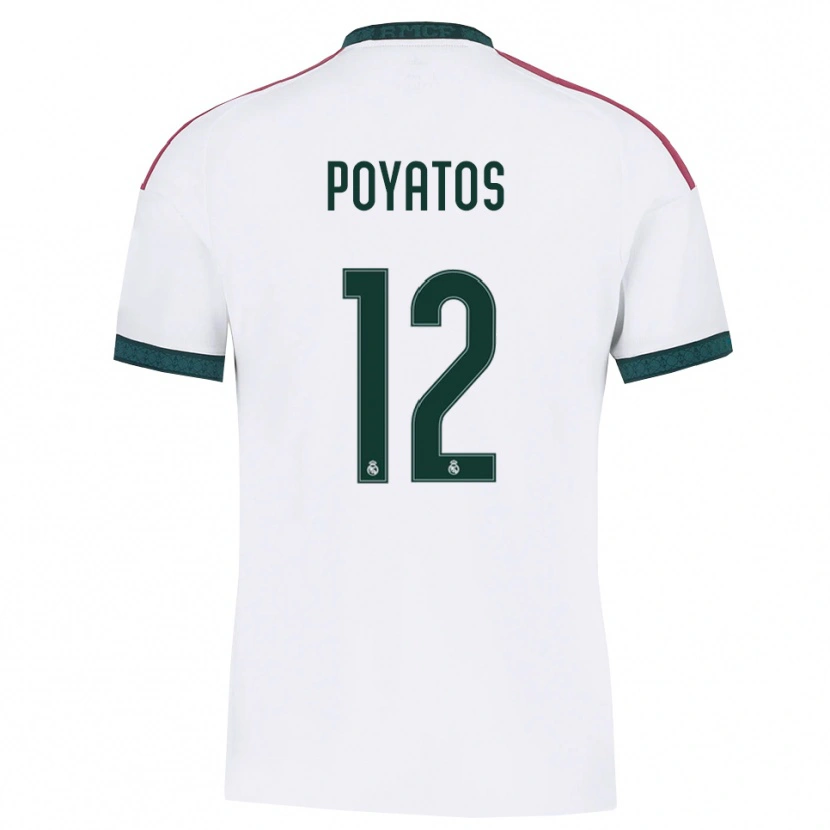 Danxen Damen Marco Poyatos #12 Dunkelgrün Weiß Rot Heimtrikot Trikot 2026/27 T-Shirt Schweiz