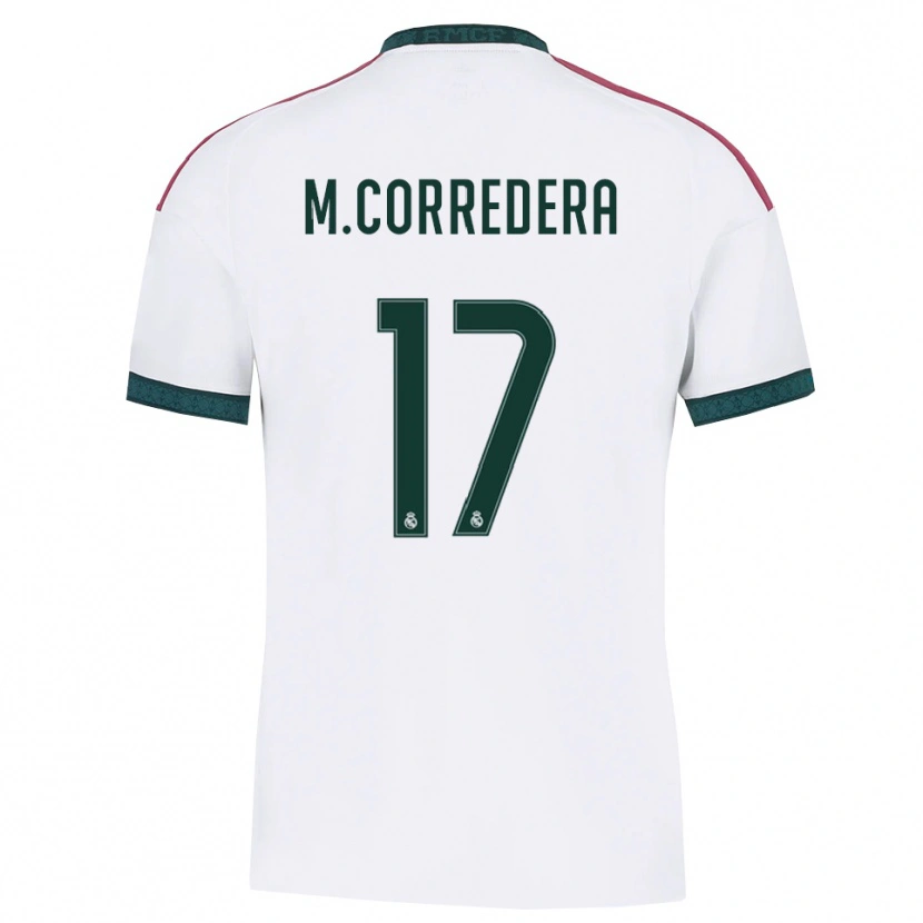 Danxen Damen Marta Corredera #17 Dunkelgrün Weiß Rot Heimtrikot Trikot 2026/27 T-Shirt Schweiz