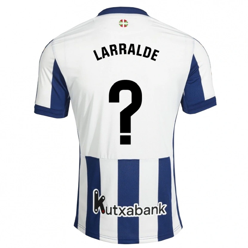 Danxen Damen Xalbat Larralde #0 Marineweiß Goldrute Heimtrikot Trikot 2026/27 T-Shirt Schweiz