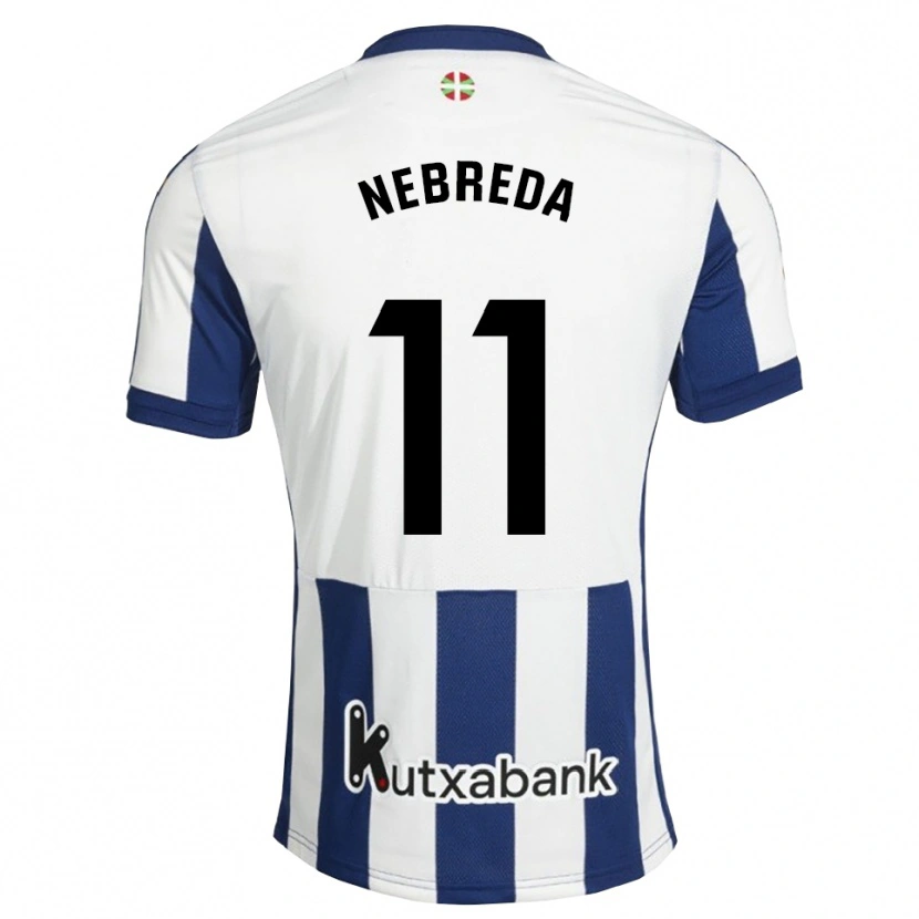Danxen Damen Eloy Nebreda #11 Marineweiß Goldrute Heimtrikot Trikot 2026/27 T-Shirt Schweiz