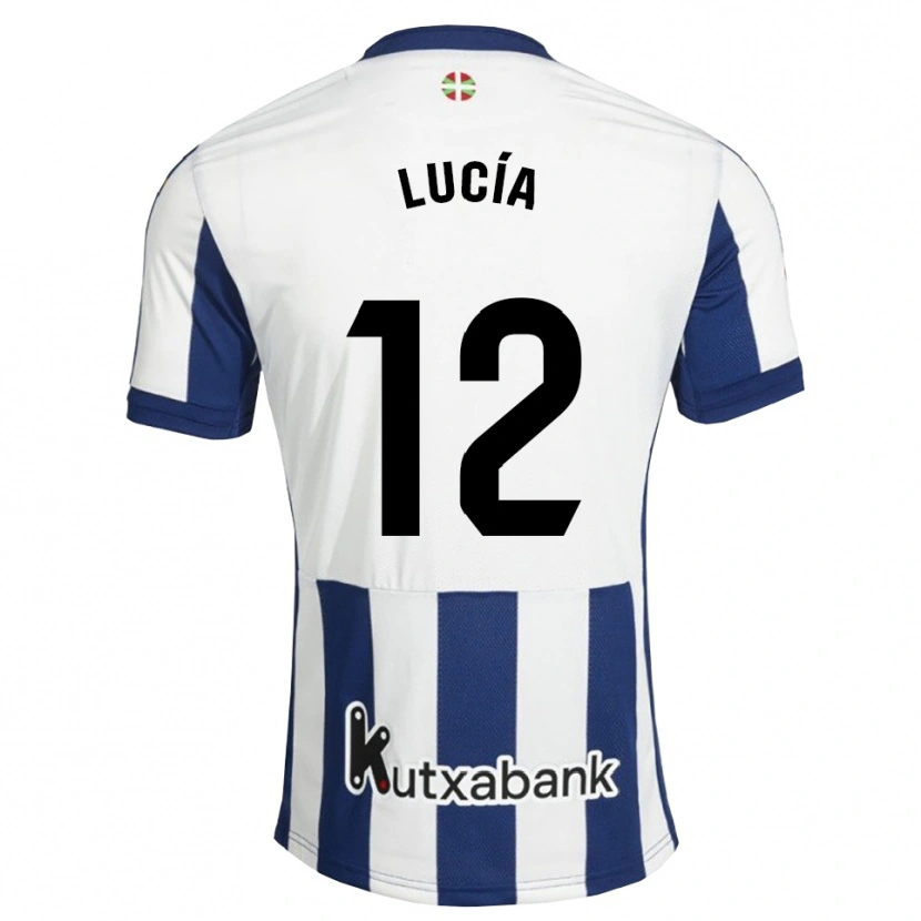 Danxen Damen Lucía Rodríguez #12 Marineweiß Goldrute Heimtrikot Trikot 2026/27 T-Shirt Schweiz