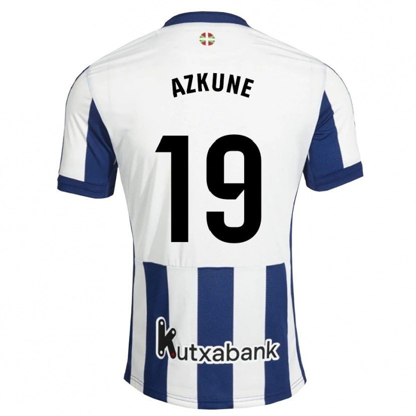 Danxen Damen Ekain Azkune #19 Marineweiß Goldrute Heimtrikot Trikot 2026/27 T-Shirt Schweiz