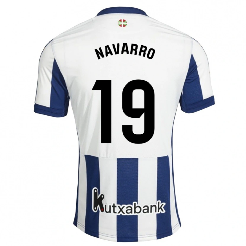 Danxen Damen Lorena Navarro #19 Marineweiß Goldrute Heimtrikot Trikot 2026/27 T-Shirt Schweiz
