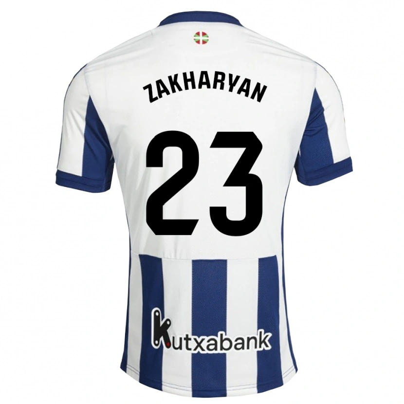 Danxen Damen Arsen Zakharyan #23 Marineweiß Goldrute Heimtrikot Trikot 2026/27 T-Shirt Schweiz
