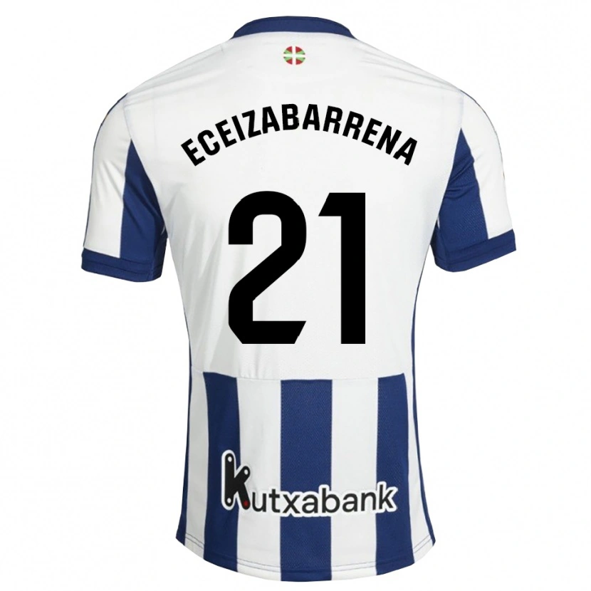 Danxen Damen Jon Eceizabarrena #21 Marineweiß Goldrute Heimtrikot Trikot 2026/27 T-Shirt Schweiz