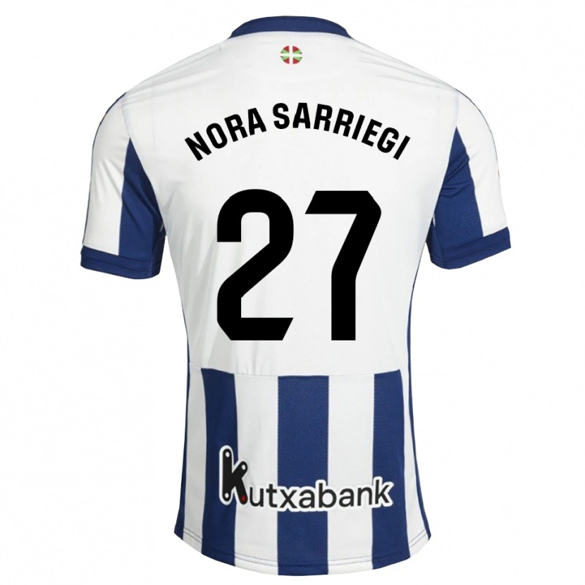 Danxen Damen Nora Sarriegi Galdos #27 Marineweiß Goldrute Heimtrikot Trikot 2026/27 T-Shirt Schweiz