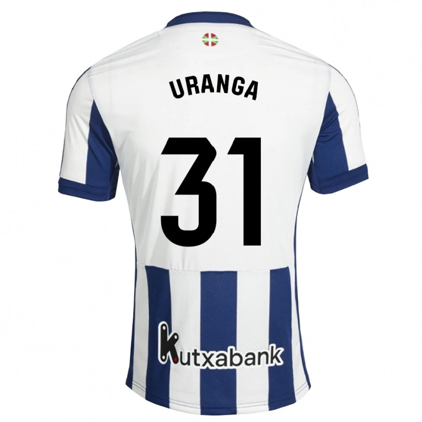 Danxen Damen Haizea Uranga Agirre #31 Marineweiß Goldrute Heimtrikot Trikot 2026/27 T-Shirt Schweiz