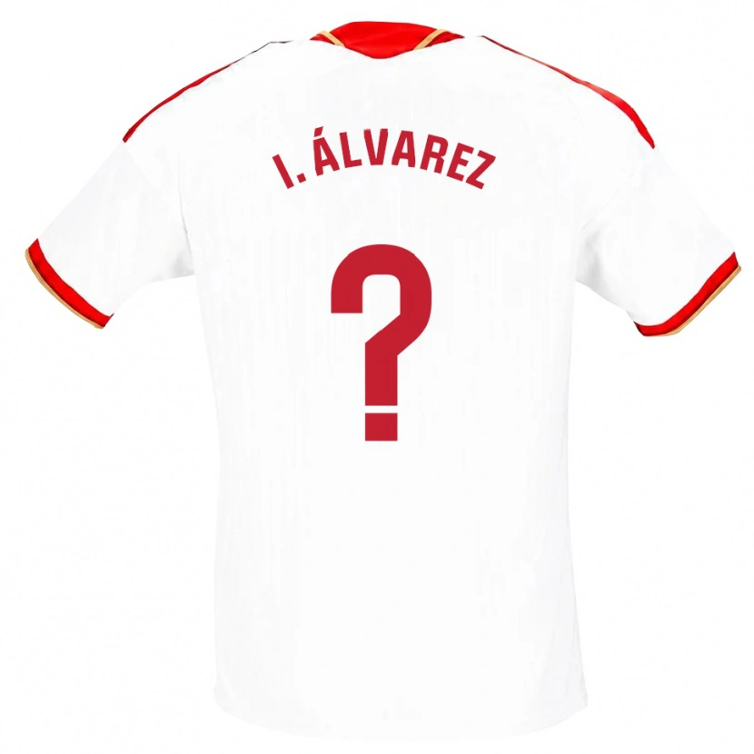 Danxen Damen Isabel Álvarez #0 Weiß Rot Heimtrikot Trikot 2026/27 T-Shirt Schweiz