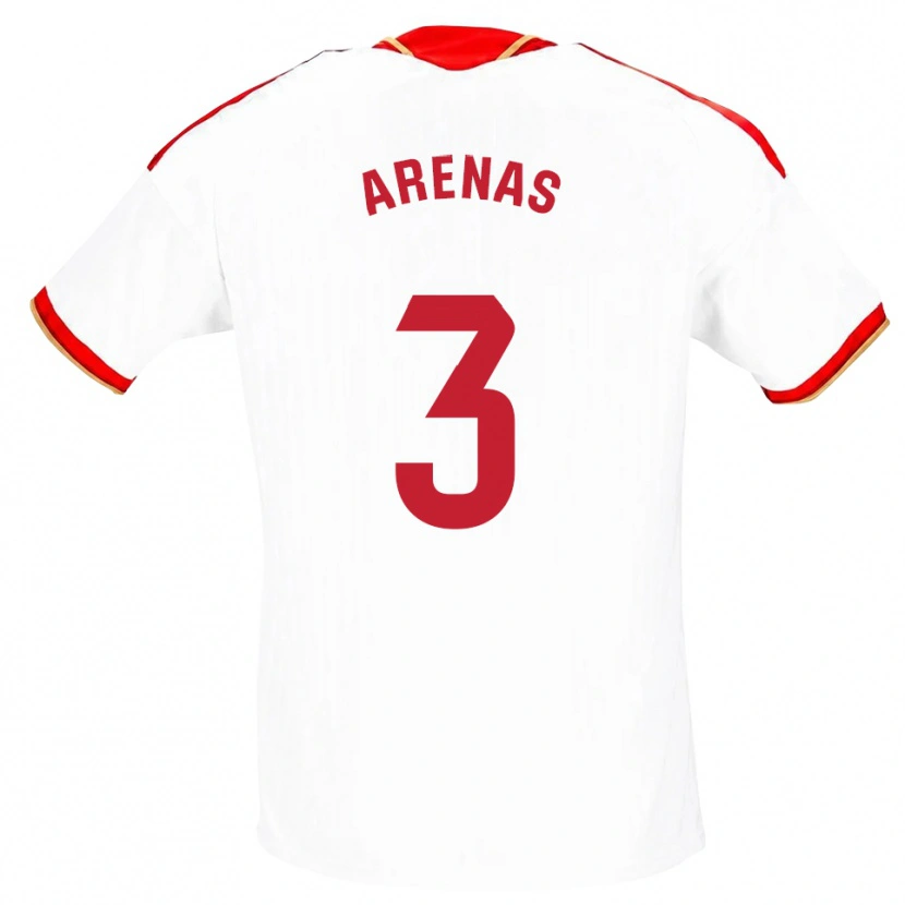 Danxen Damen Manu Arenas #3 Weiß Rot Heimtrikot Trikot 2026/27 T-Shirt Schweiz