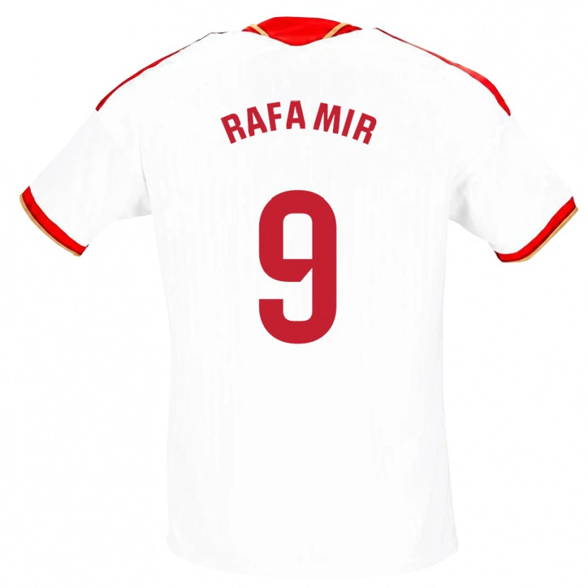 Danxen Damen Rafa Mir #9 Weiß Rot Heimtrikot Trikot 2026/27 T-Shirt Schweiz