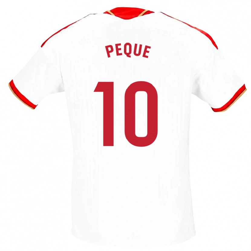 Danxen Damen Peque Fernández #10 Weiß Rot Heimtrikot Trikot 2026/27 T-Shirt Schweiz