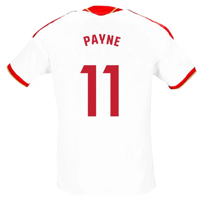 Danxen Damen Antionette Oyedupe Toni Payne #11 Weiß Rot Heimtrikot Trikot 2026/27 T-Shirt Schweiz