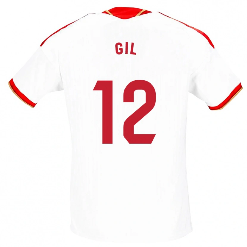 Danxen Damen Dani Gil #12 Weiß Rot Heimtrikot Trikot 2026/27 T-Shirt Schweiz