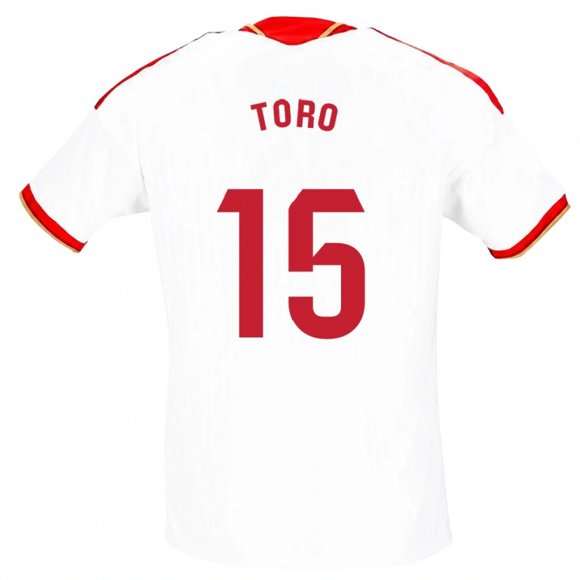 Danxen Damen Juanan Toro #15 Weiß Rot Heimtrikot Trikot 2026/27 T-Shirt Schweiz