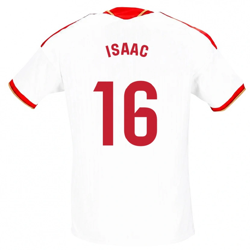 Danxen Damen Isaac Romero #16 Weiß Rot Heimtrikot Trikot 2026/27 T-Shirt Schweiz