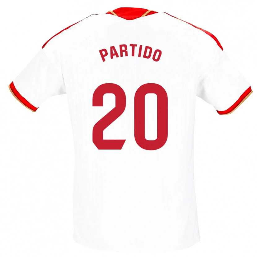 Danxen Damen Paula Partido #20 Weiß Rot Heimtrikot Trikot 2026/27 T-Shirt Schweiz