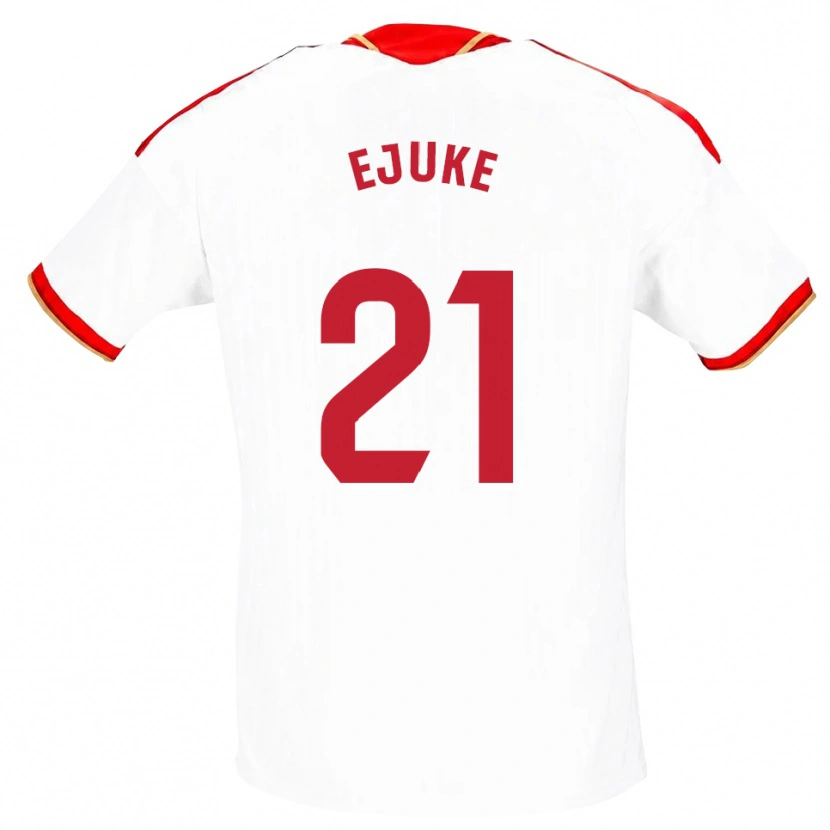 Danxen Damen Chidera Ejuke #21 Weiß Rot Heimtrikot Trikot 2026/27 T-Shirt Schweiz