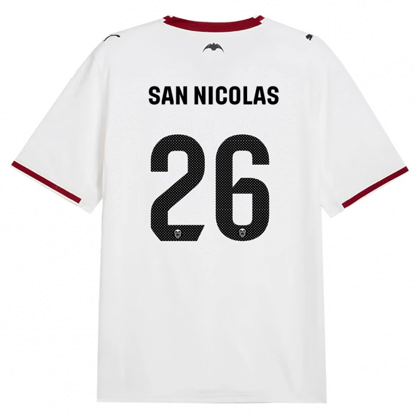 Danxen Damen Olga San Nicolas #26 Schwarz Weiß Rot Gelb Heimtrikot Trikot 2026/27 T-Shirt Schweiz
