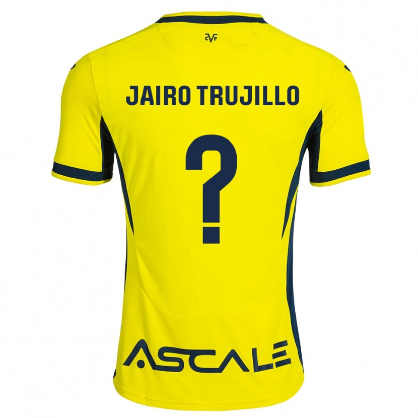 Danxen Damen Jairo Trujillo #0 Gelb Schwarz Rot Heimtrikot Trikot 2026/27 T-Shirt Schweiz