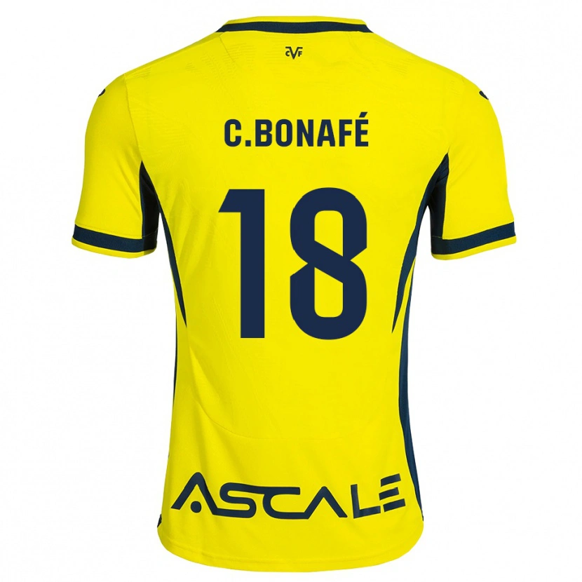 Danxen Damen César Bonafé #18 Gelb Schwarz Rot Heimtrikot Trikot 2026/27 T-Shirt Schweiz