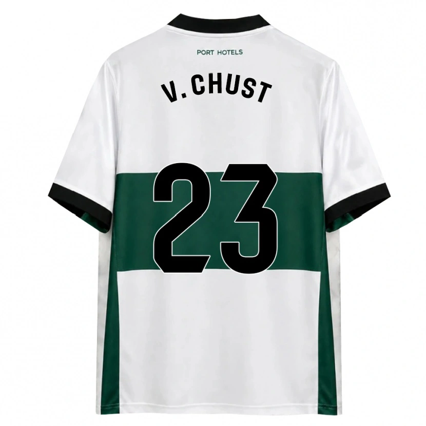 Danxen Damen Víctor Chust #23 Grün Weiß Rot Heimtrikot Trikot 2026/27 T-Shirt Schweiz