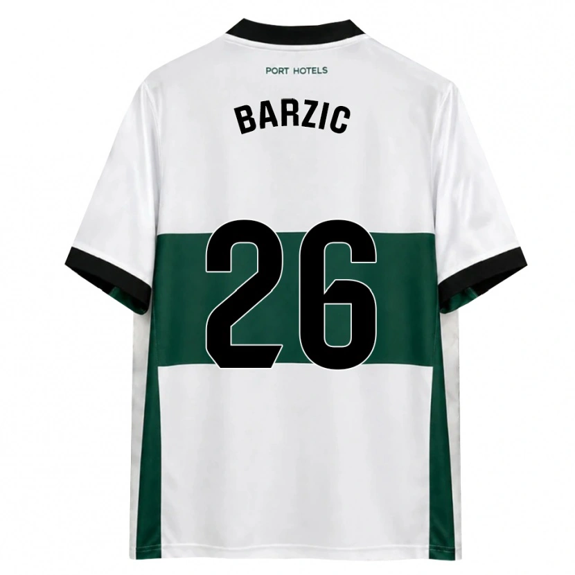 Danxen Damen Matia Barzic #26 Grün Weiß Rot Heimtrikot Trikot 2026/27 T-Shirt Schweiz