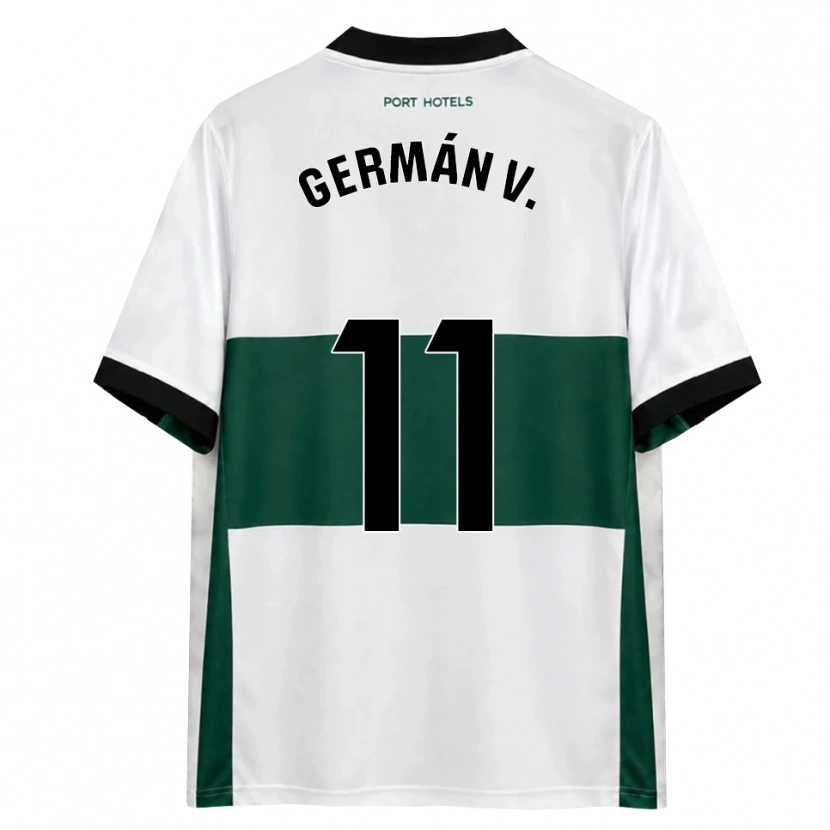 Danxen Damen Germán Valera #11 Grün Weiß Rot Heimtrikot Trikot 2026/27 T-Shirt Schweiz