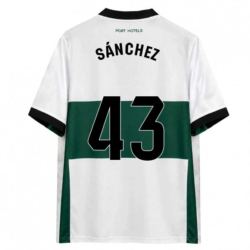 Danxen Damen Diego Sánchez #43 Grün Weiß Rot Heimtrikot Trikot 2026/27 T-Shirt Schweiz