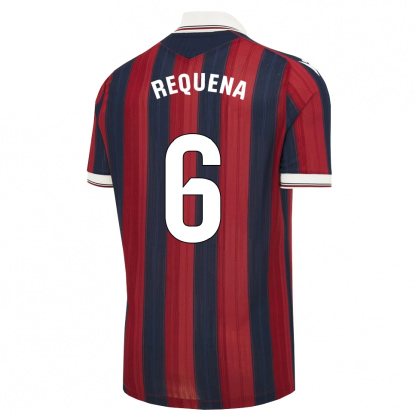 Danxen Damen Dani Requena #6 Mitternachtsblau Rot Heimtrikot Trikot 2026/27 T-Shirt Schweiz