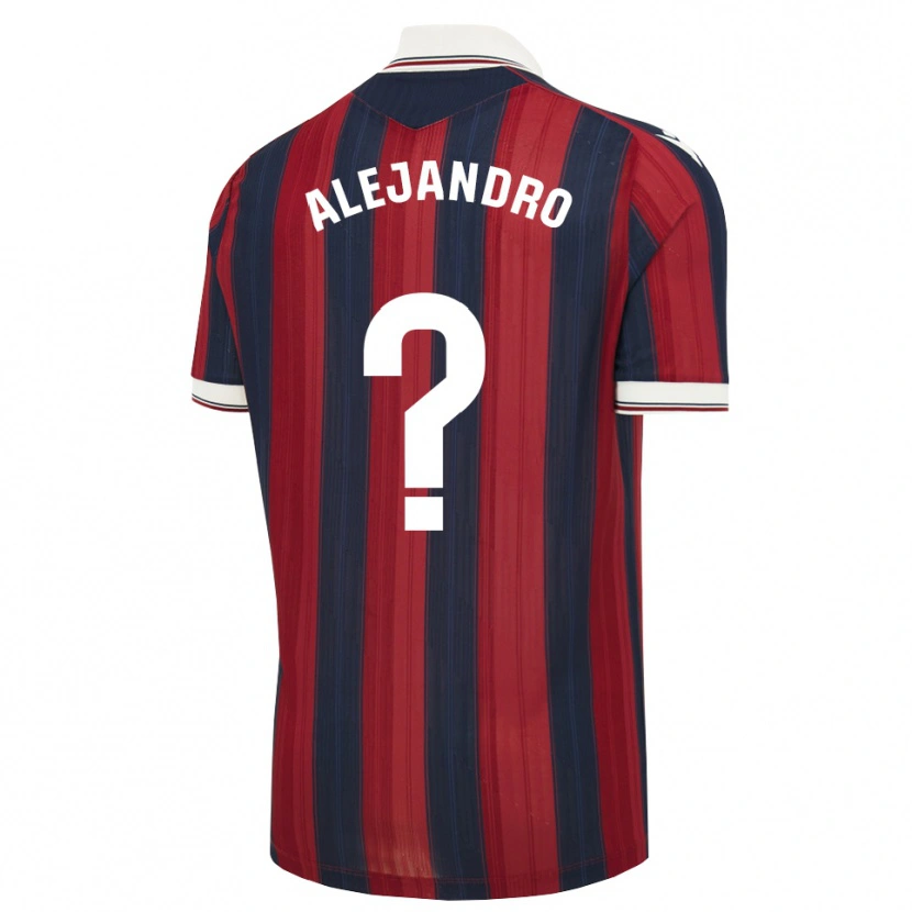 Danxen Damen Alejandro Hernández #0 Mitternachtsblau Rot Heimtrikot Trikot 2026/27 T-Shirt Schweiz
