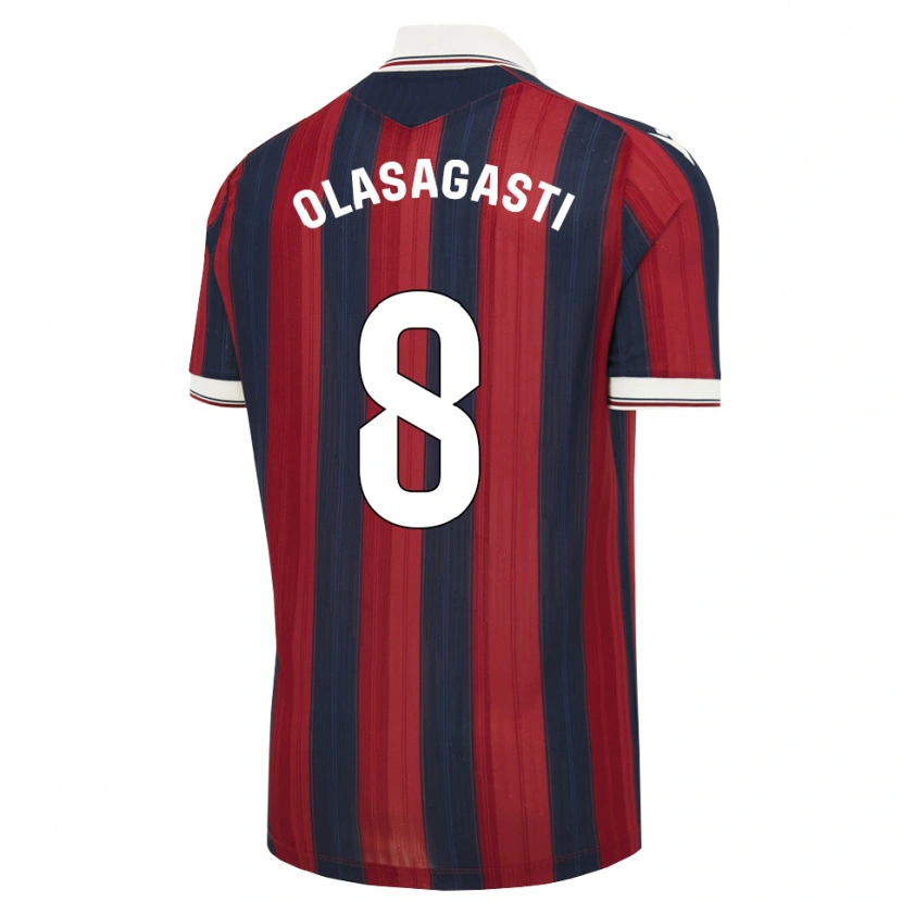 Danxen Damen Jon Ander Olasagasti #8 Mitternachtsblau Rot Heimtrikot Trikot 2026/27 T-Shirt Schweiz